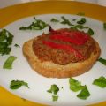 PATE DE BERENJENAS Y PIMIENTOS DEL PIQUILLO