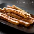 Palitos de Berenjenas con Miel
