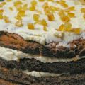 Tarta de naranja especiada
