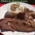 Filetes de ternera al cava