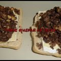 Tosta de Revuelto de Morcilla y Queso Brie