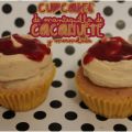 Cupcakes de mantequilla de cacahuete y mermelada