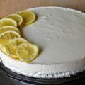 Tarta mousse de limón