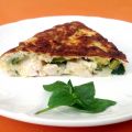 Tortilla de zapallitos y pollo