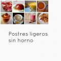 Postres ligeros sin horno