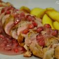 Solomillo de cerdo con salsa de granada y[...]