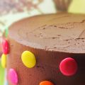Colourful Chocolate Lacasitos Layer Cake