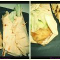WRAPS DE POLLO Y QUESO