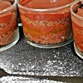 Vasitos de tarta Sacher