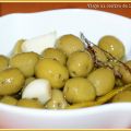 Aceitunas aliñadas