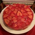 TARTA DE GELATINA DE FRESAS