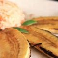 Plátanos asados al limón