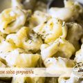 TORTELLINI con salsa gorgonzola