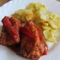 BACALAO CON PIMIENTOS
