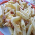 Pasta estilo carbonara (sin nata)