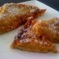 Torrijas con crema de té rooibos de naranja