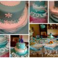 Tarta de Frozen paso a paso