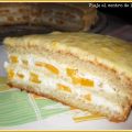 Tarta de melocotón