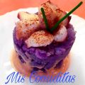 TIMBAL DE PATATAS VIOLETA CON PULPO Y ALI-OLI[...]