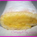 Brazo de gitano relleno de Orange Curd