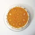 Tarta biscuit de naranja