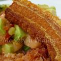 Tartar de tomate y aguacate con torreznos de[...]