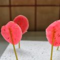 piruletas de caramelo