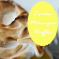 Lemon Meringue Waffles