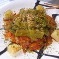 Judías verdes al wok
