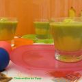 Vasitos de Verdura y piruletas de Queso
