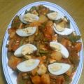 JUDÍAS VERDES CON PATATA, HUEVO Y TOMATE FRITO[...]