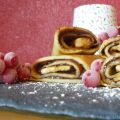 Creps de plátano y crema de cacao con avellanas