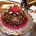 Cómo hacer Tarta BOMBA de chocolate y turrón.