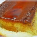 Pudin de manzana, canela y caramelo
