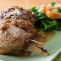 Pollo Guisado con Maceración de Soja y Mostaza