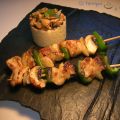 Brochetas de pollo al curry con Cuscus