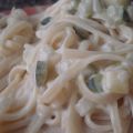 ESPAGUETIS AL QUESO AZUL