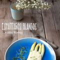 Esparragos blancos con salsa mornay