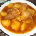 COSTILLAS ADOBADAS CON PATATAS