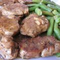 Solomillo de cerdo con coñac y limón (