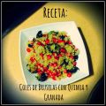 Receta: Coles de Bruselas con Quinoa y Granada