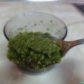 Salsa pesto de almendras