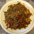PAELLA DE FIDEOS DORADOS