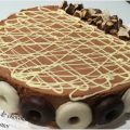 TARTA MOUSSE DE CHOCOLATE Y FILIPINOS