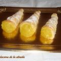 CONOS DE HOJALDRE RELLENOS DE CREMA DE VAINILLA