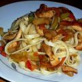 TALLARINES CON POLLO