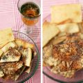 Dip de pan lavash con cebolla confitada con[...]