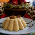 Flan de turrón