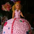 Muñeca de Fluff de frambuesa para mis sobris