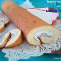 Brazo gitano relleno de crema de queso azul y[...]